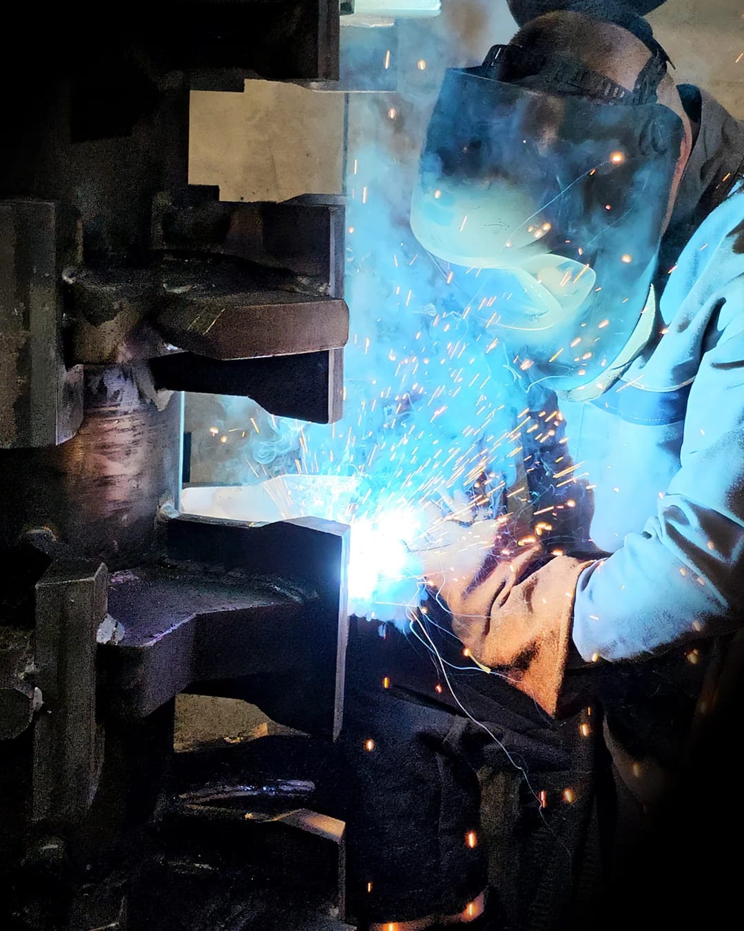 WERT shaft refurbishment in the workshop